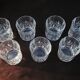 7 Crystal Whiskey Cup Glasses