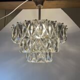Crystal Prism Chandelier by Kinkeldey, 1970s