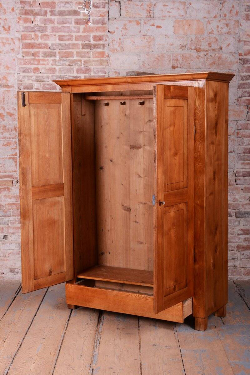 Neo-Classical Wardrobe in Ash, Czech, 1820s