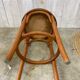 Tabouret en bois courbé