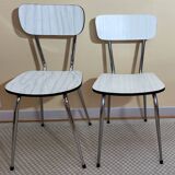 Set of 2 Formica chairs