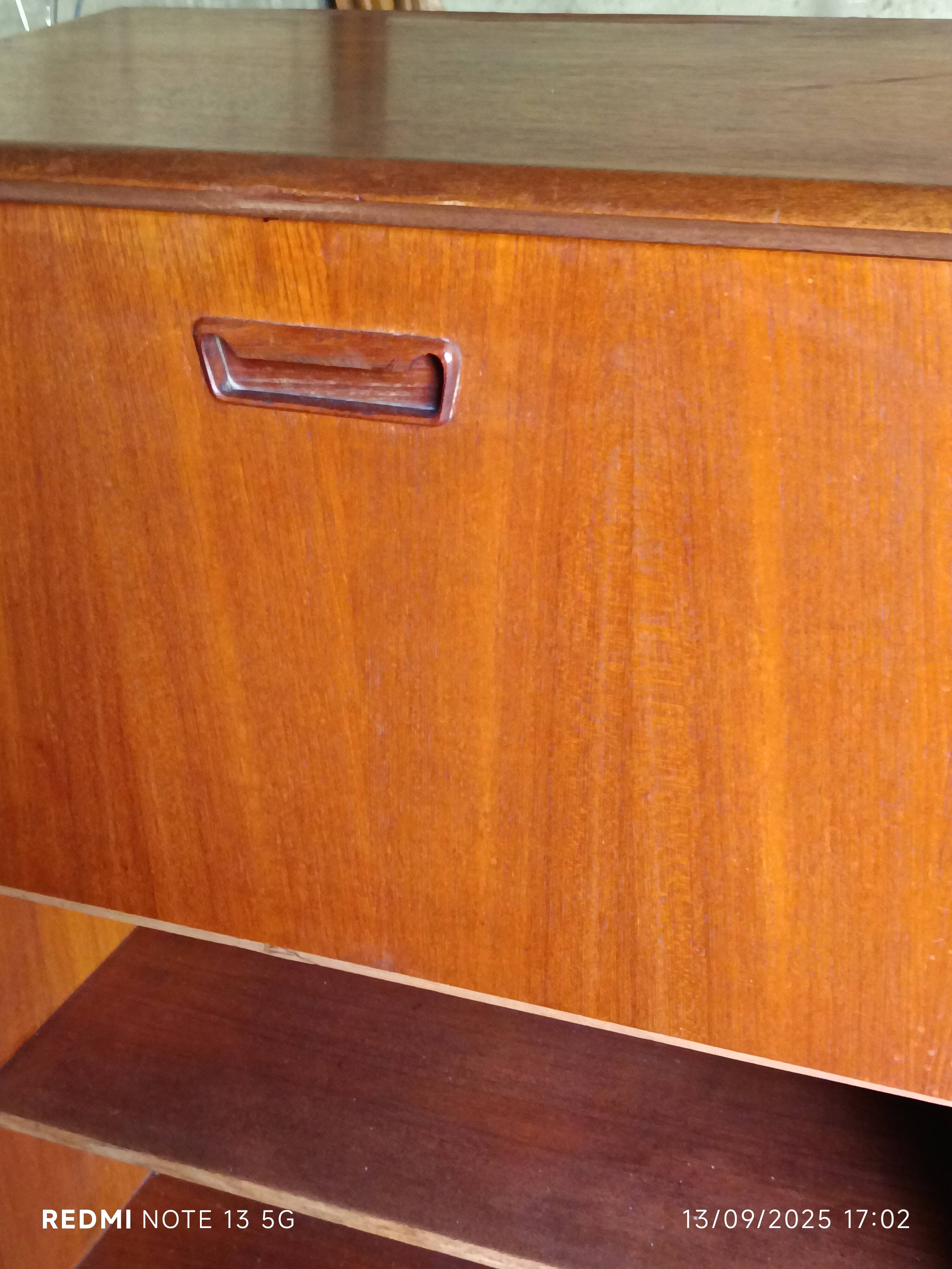 1960s Scandinavian display cabinet