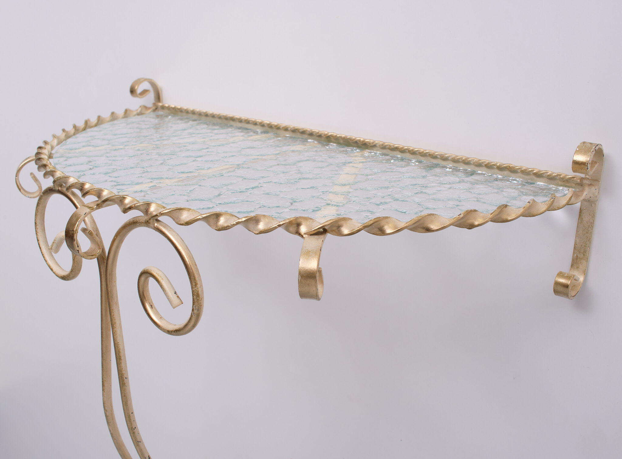 Wrought Iron Hall Set France 1950s