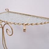 Wrought Iron Hall Set France 1950s