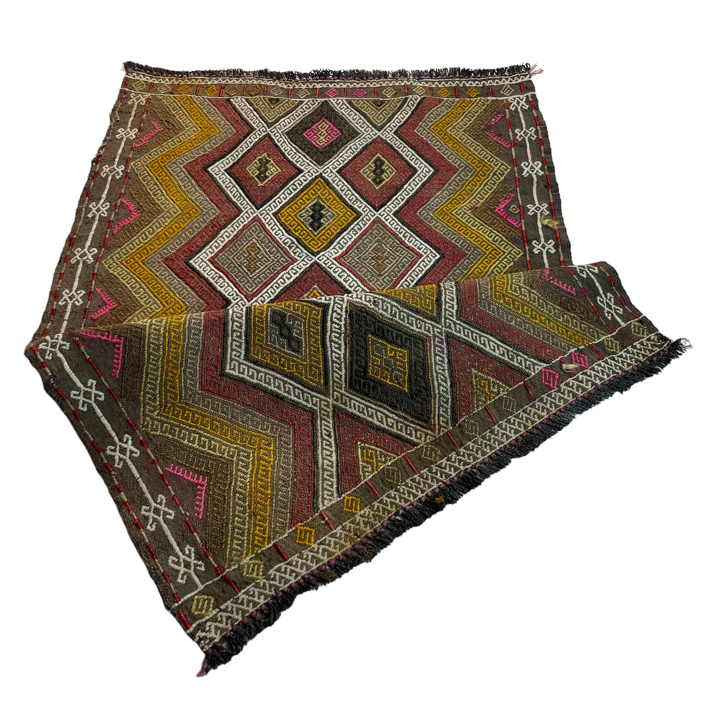 Vintage turkish kilim rug , 78 x 54 cm