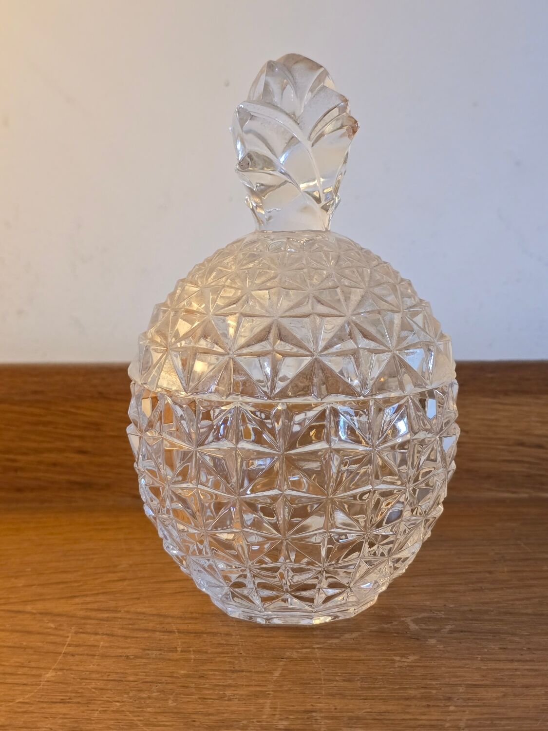 Crystal pineapple sweet bowl from the 1960s.