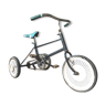 Old metal child tricycle