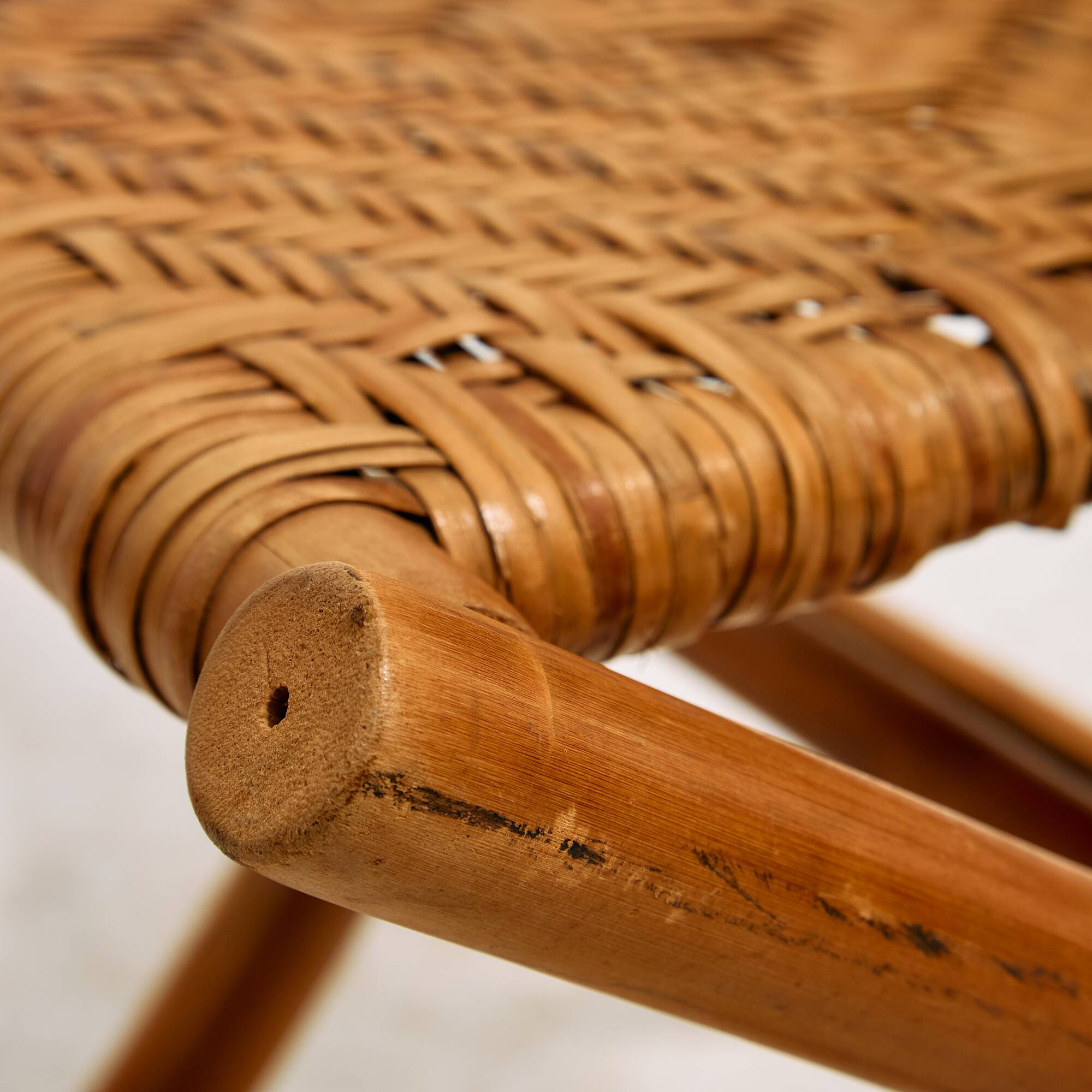 Foldable bamboo chair