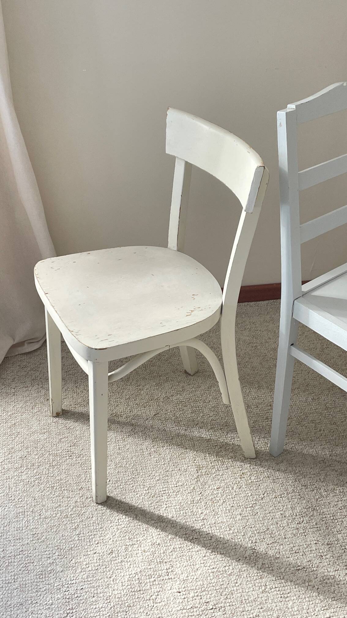 Paire de chaises bistrot vintage
