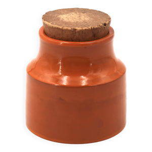 Bonbonnière orange en - mado