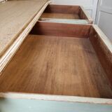 Patinated buffet service