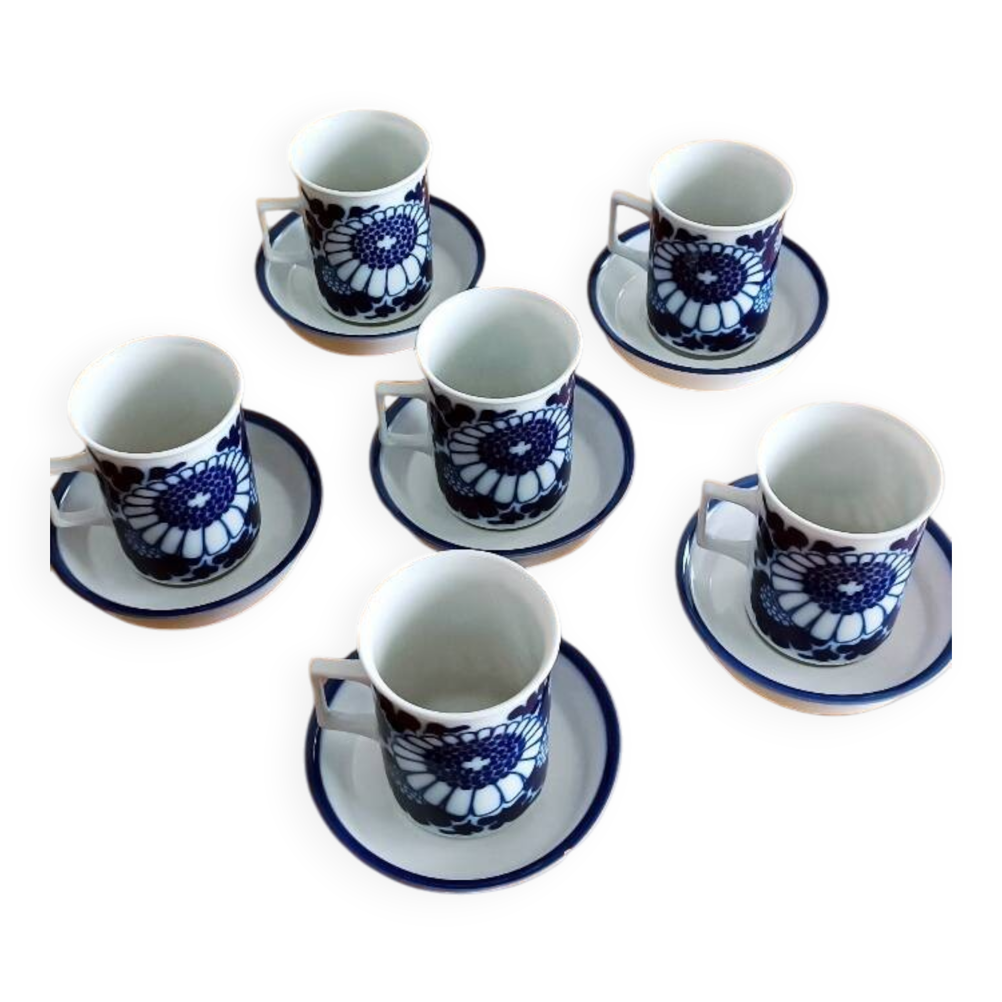 Porsgrund “Marguerite” coffee service designed by Grete Rønning