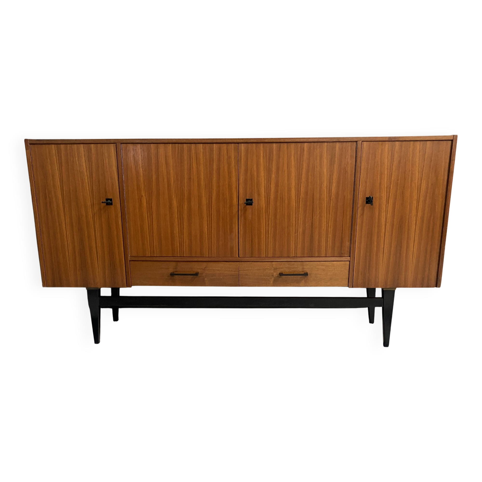 wood sideboard 1970s