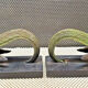 Pair of regulated and marble greenhouse books
