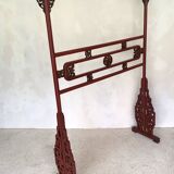 Chinese lacquered clothing holder