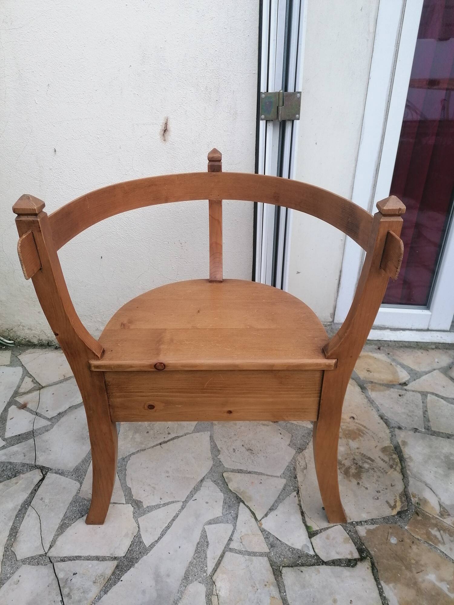 Chaise bois courbé