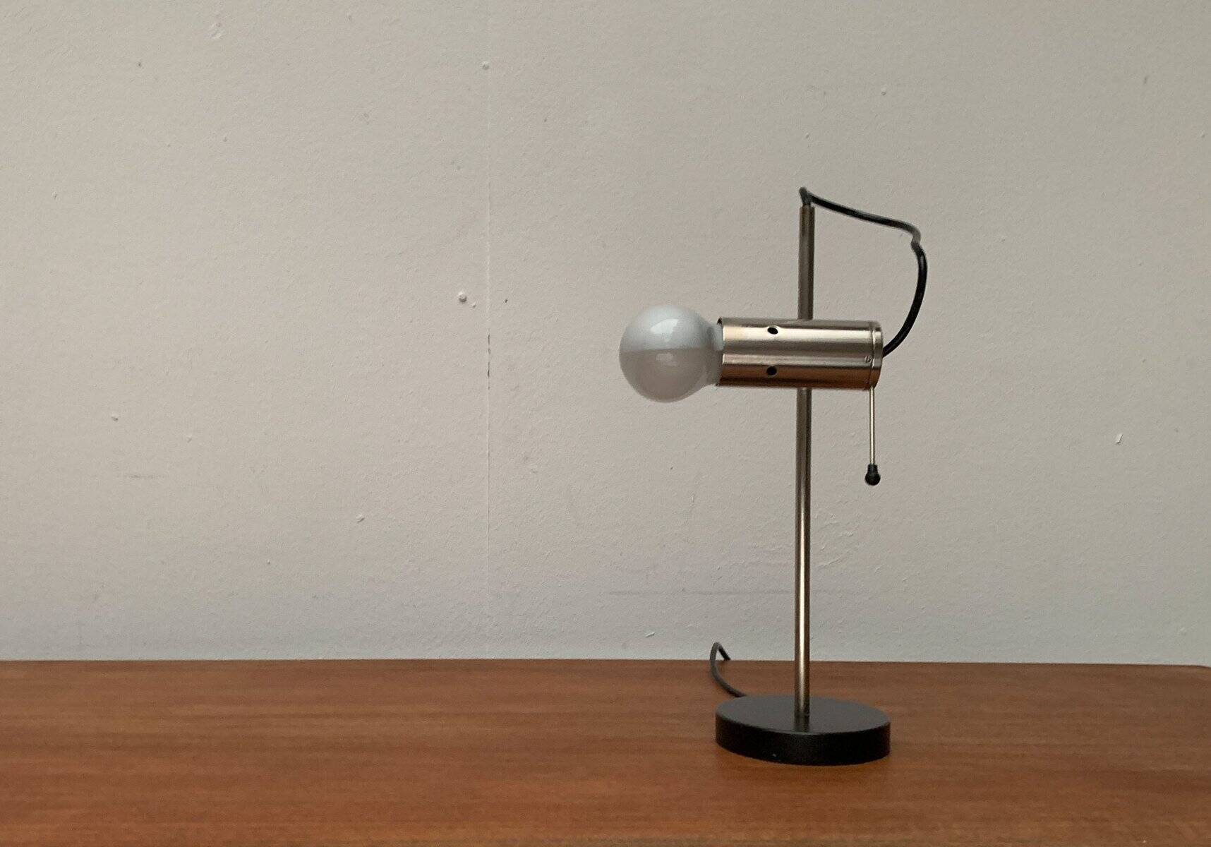 Italian table lamp model 251 from the mid-century by Tito Agnoli for Oluce, 1950s.