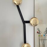 Vintage gold coat rack