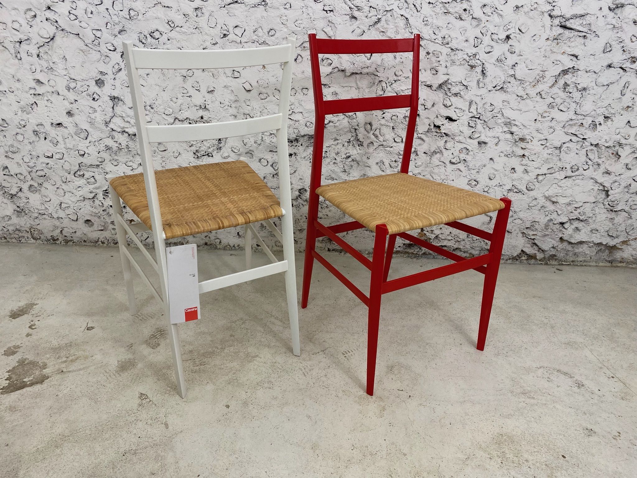 Superleggera chair by Gio Ponti for Cassina modeled 699