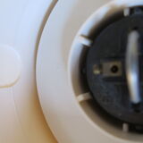 2 lamps, wall lamp or table lamp, ball shape, 50s