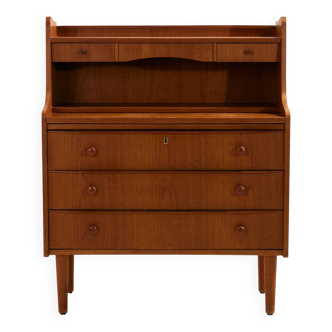 Teak bureau desk