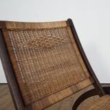 Set of two Gio Ponti “Ninfea” folding armchairs for Fratelli