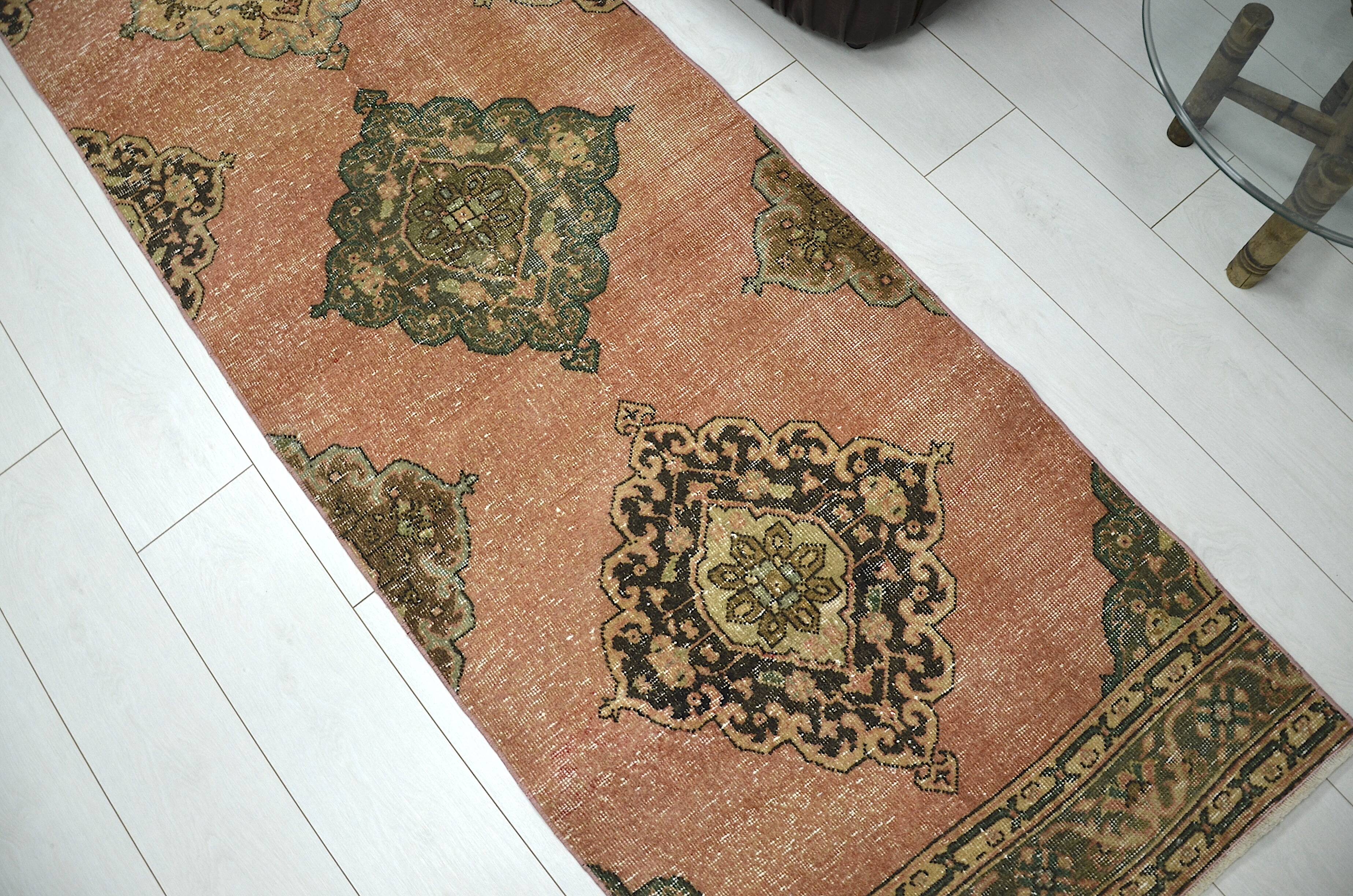 Red & Brown Turkish Handmade Rug sku 2214