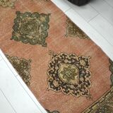 Red & Brown Turkish Handmade Rug sku 2214