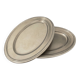 Pair of silver-plated trays 41x26 cm, first half of the 20th century.