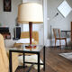 Mahogany lamp