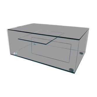 Table basse en verre