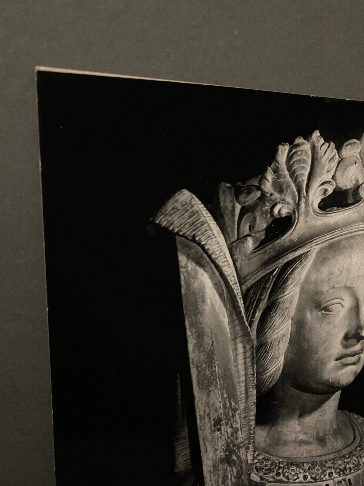 Silver photograph Bernard Darot Marguerite de Foix 20th century