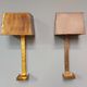 Pair of brass wall lamps, Paul Moerenhout, 70s