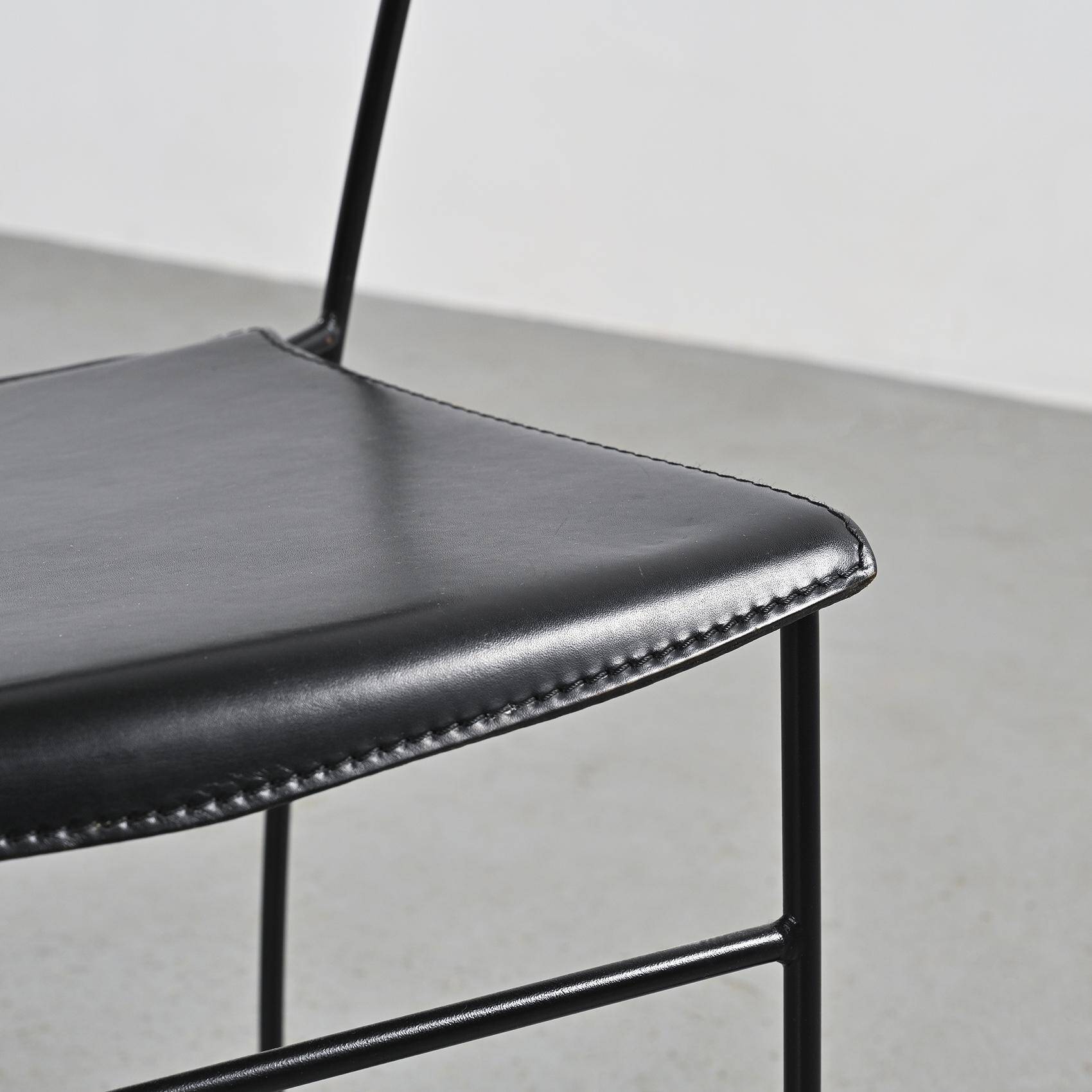 Stacking chairs "Juliette" by Hannes Wettstein, Baleri circa 1987