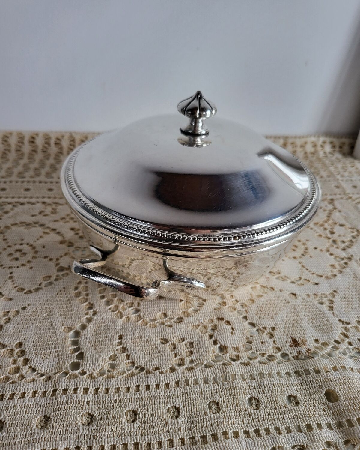 Vegetable dish Silver-plated serving dish