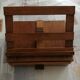 Ecritoire pupitre bois, fabrication artisanale