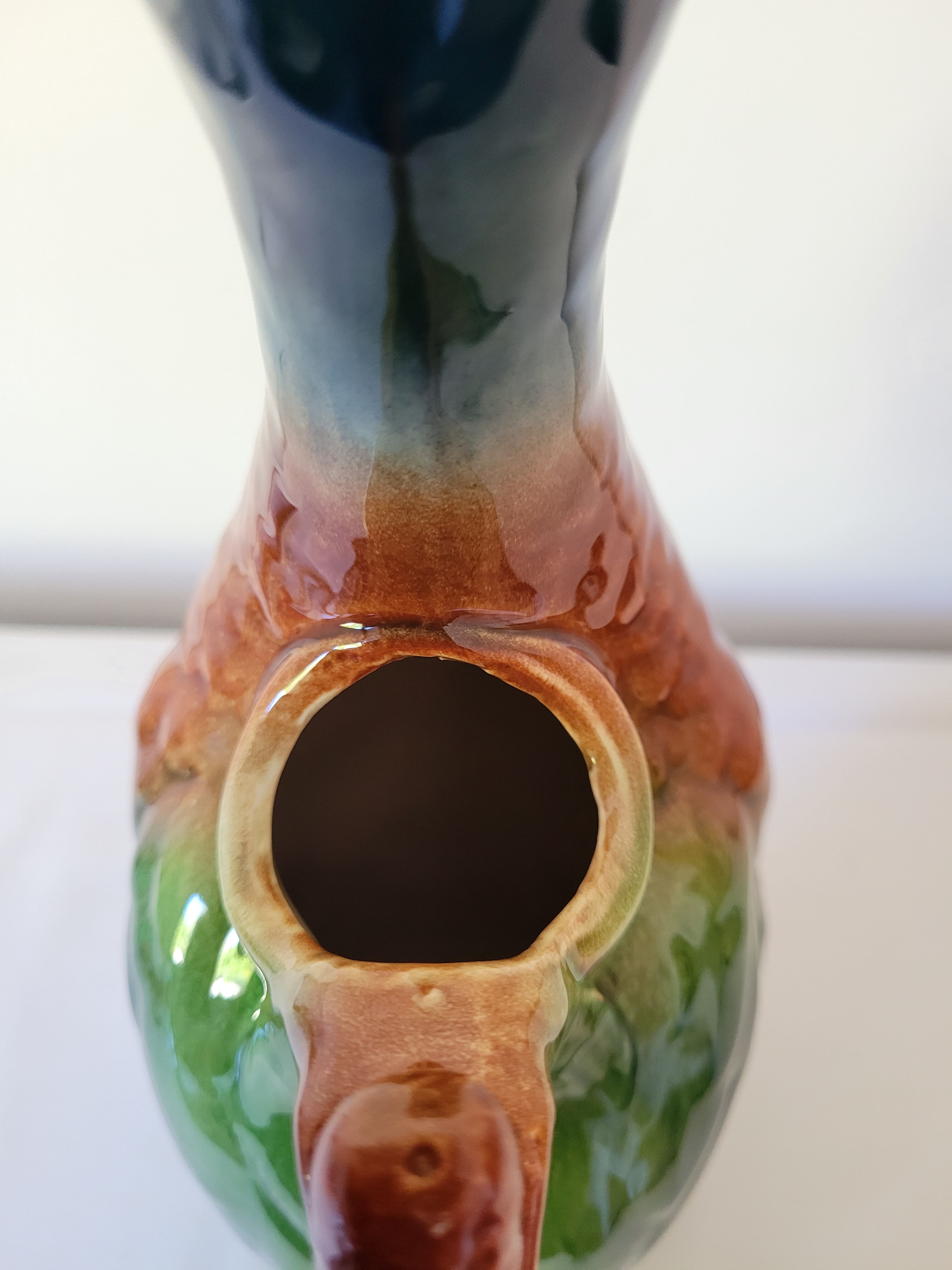 Zoomorphic pitcher duck Saint Clément