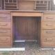American oak desk