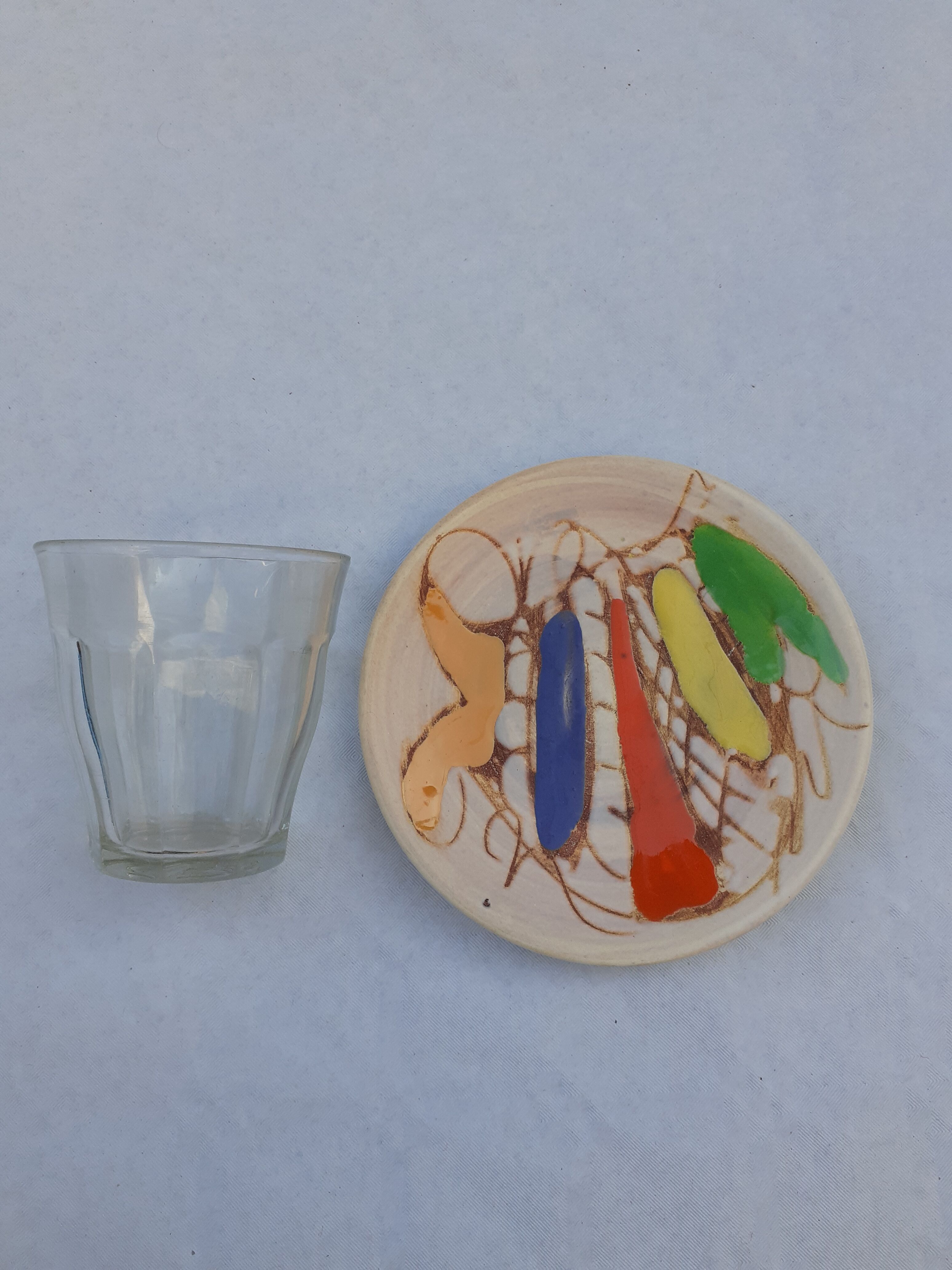 Enamelled plates