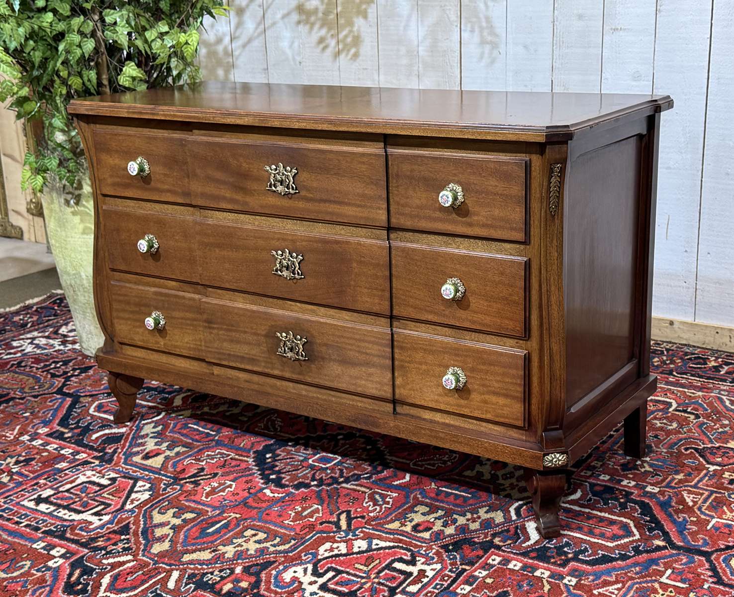 Commode en acajou des années 1950