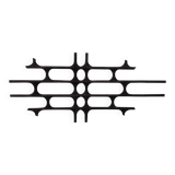 Large German Brutalist Iron Wall Sculpture, 1960s