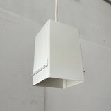 Minimalist cubic metal suspension, mid-century, 1960s.