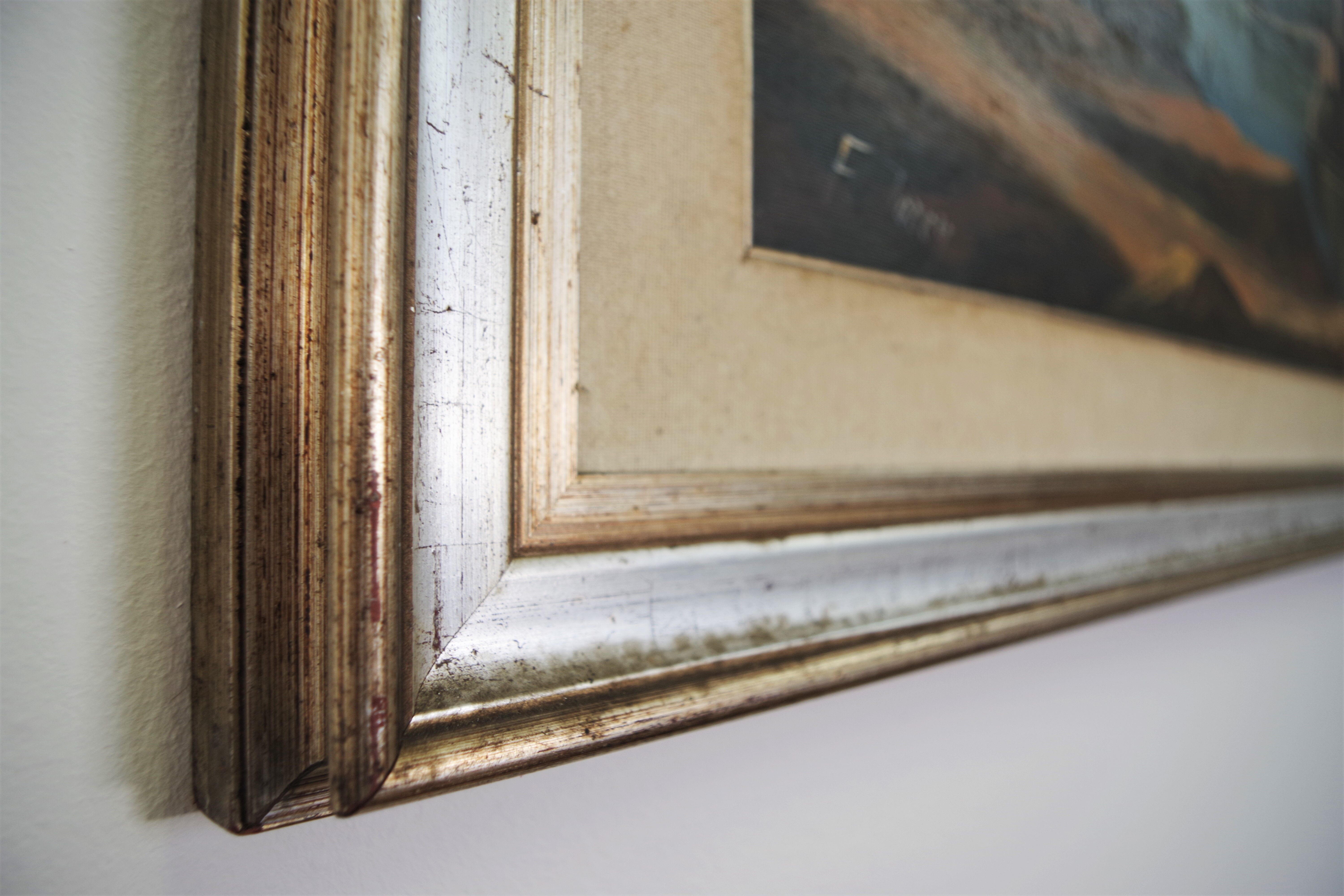 Oil painting on canvas, Francis Torry Brescia, 1977