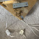 Vintage wall light — Italian design, 1970s