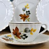 Coffee service Lunéville K.G-Coffee cups-dessert plates-Coffee maker