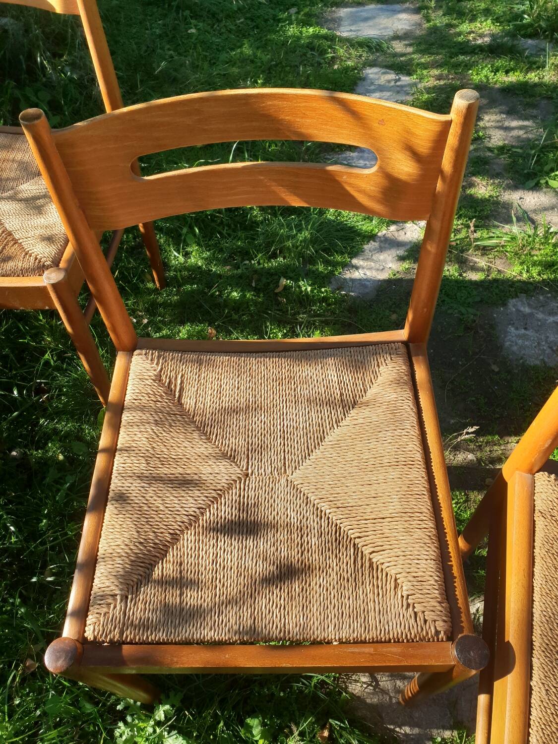 Série de 8 chaises italie 1970