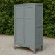 Renovated parisian wardrobe – kaki 4murs – antique wardrobe – country style