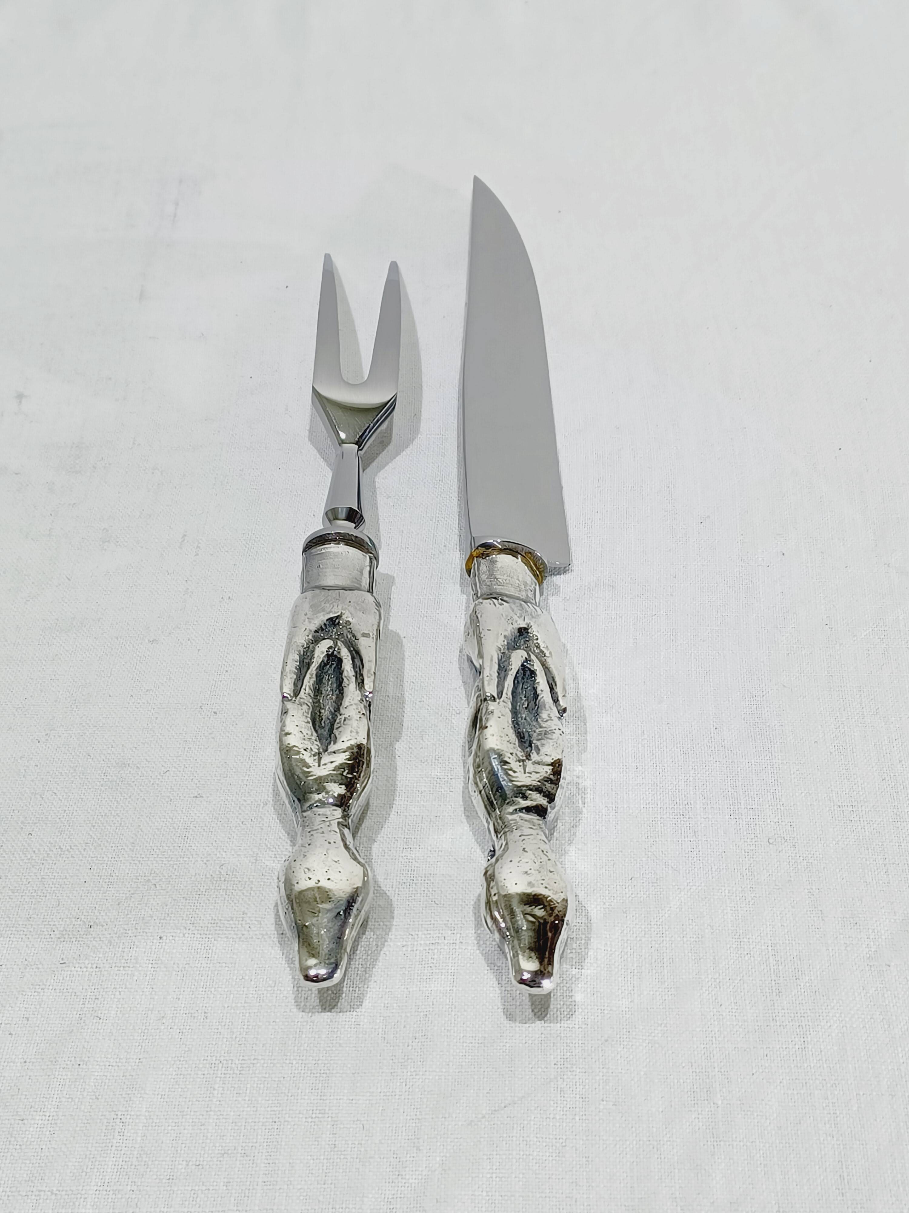 Carving utensils for deer.