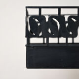 Scandinavian metal planter