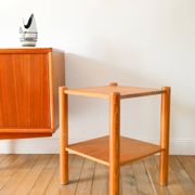 Pine side table, 1980